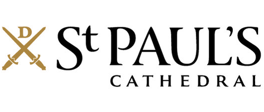 The logo of St Paul's Cathedral, London